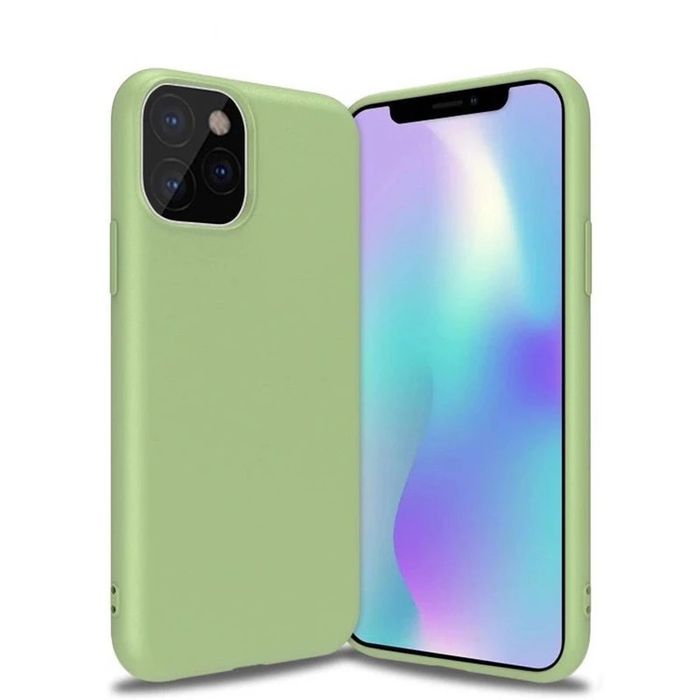 Iphone 11 11 PRO MAX Husa Subtire Fina Silicon Interior Alcantara Thin