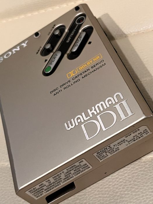 Vintage Walkman SONY WM-DDII Casete ! Colectie ! 1984 ! Raritate !