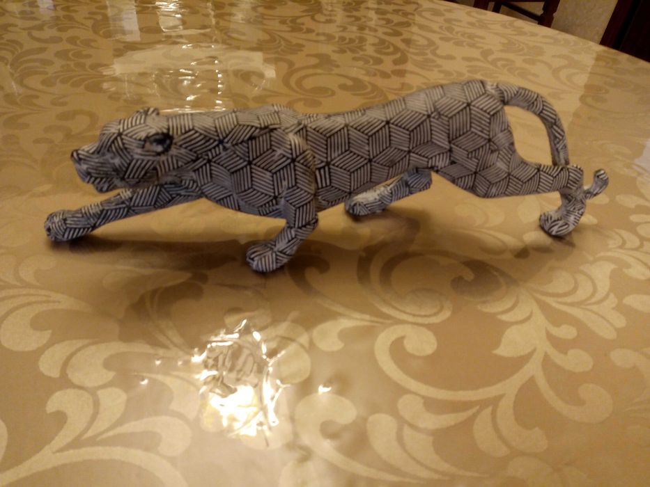 Новая подарочная статуэтка "Гепард", в упаковке 30см