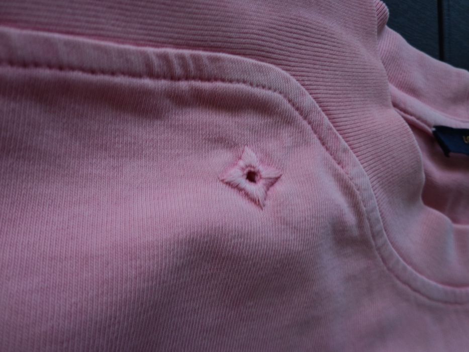 Мъжка тениска Louis Vuitton Washed Ribbed T shirt