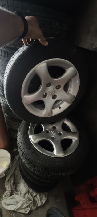 Jante peugeot si skoda , 4x108 r15, 6 buc si 5x100 4 buc