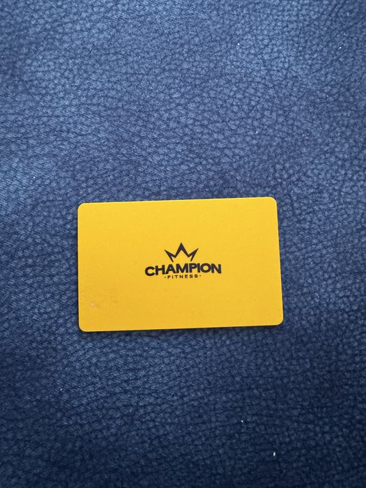 Абонемент Champion Fitness