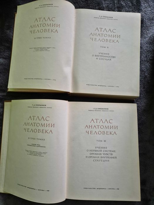 Синелников атласи по анатомия