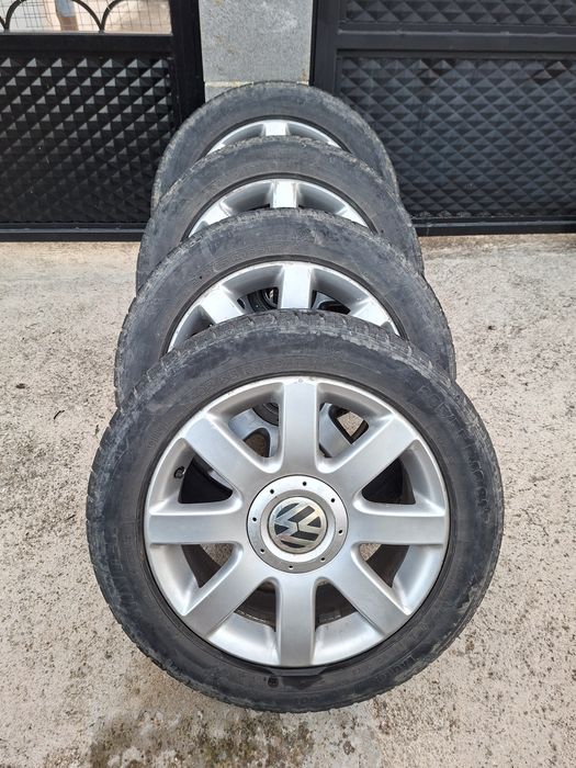 Оригинални VW 16" Джанти с Гуми 205/55 R16 – Комплект 4 бр.