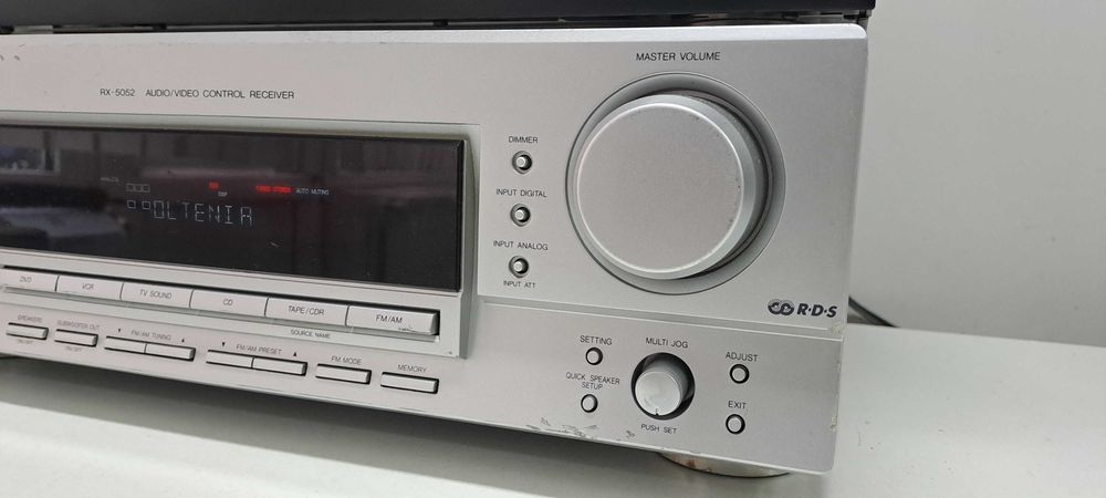 Receiver JVC RX-5052 – amplificator 5 x 100W – DTS/Optic – Puternic