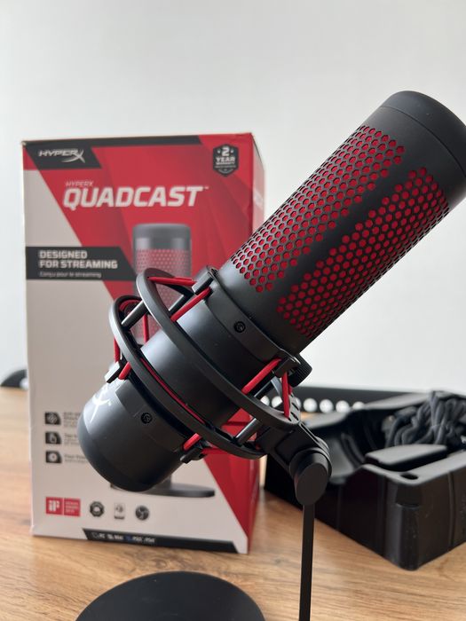 Микрофон HyperX Quadcast
