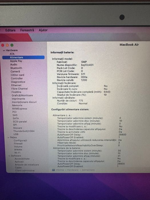 MacBook Air 2017 impecabil