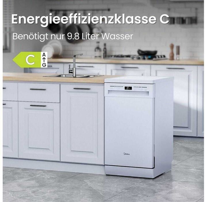 Съдомиялна свободностояща MIDEA SF 5.45NW10C 45см.