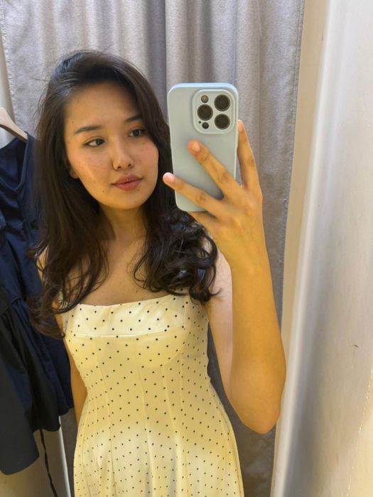 повседневное белое платье