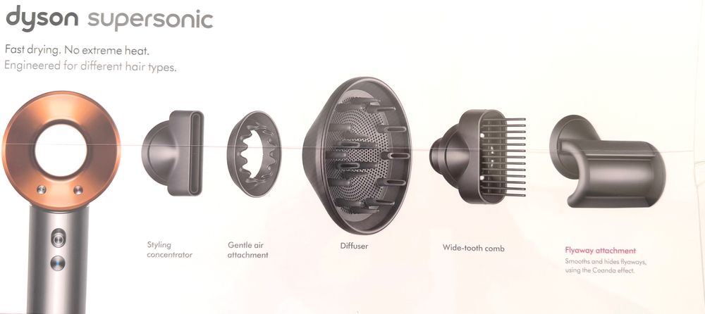 Оригинален Dyson Сешоар Supersonic HD07 Bnk/Bco