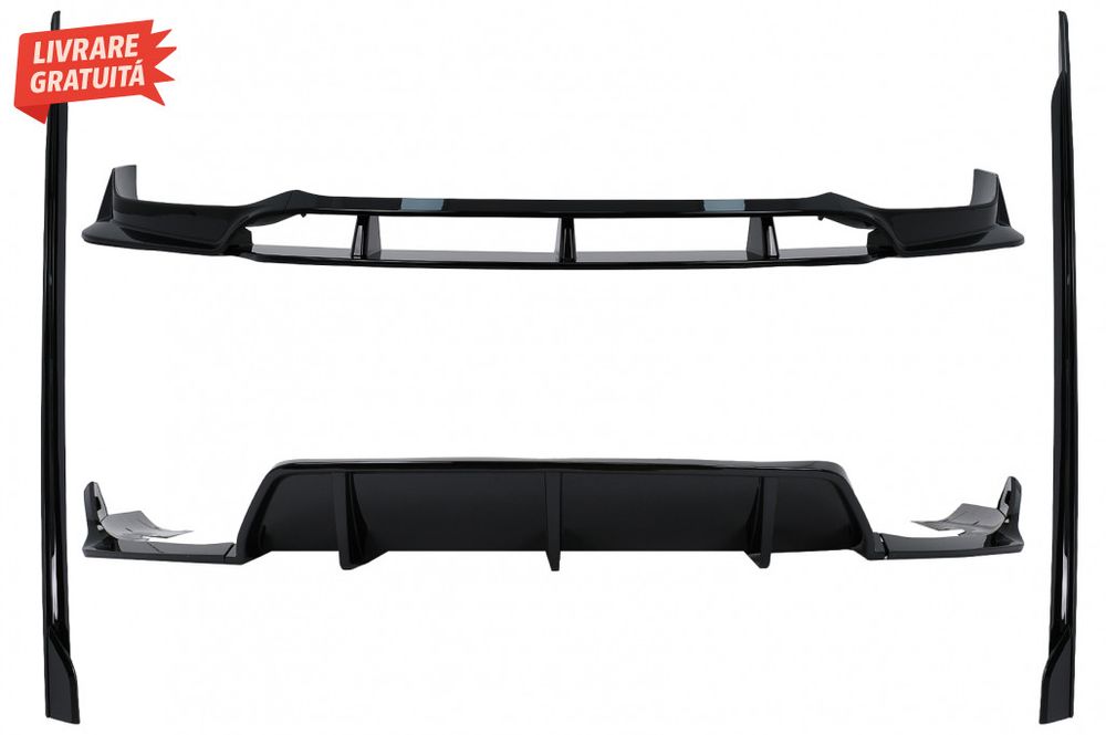 Pachet Exterior Aero BMW X6 G06 (2019-03.2023) M-Tech Black Knight Des