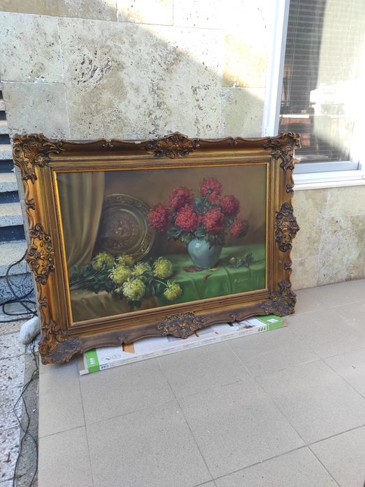 Картина Натюрмор с цветя -Барок