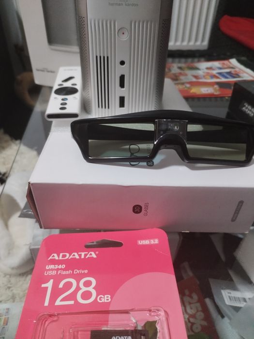 Mogo pro smart 3d proiector +1buc Ochelari 3d dlp activ ready