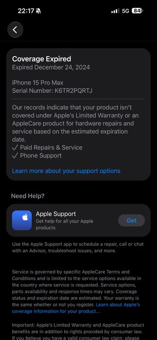 iPhone 15 Pro Max 256GB Natural Titanium 9.5/10