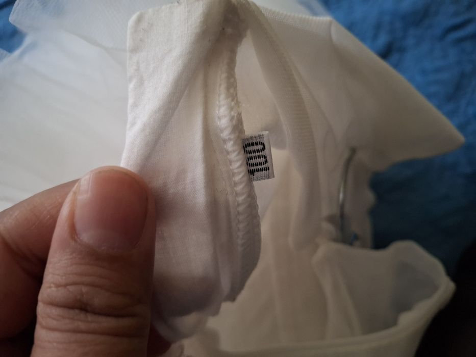 Платье белое на 2-3г. Размер 100см