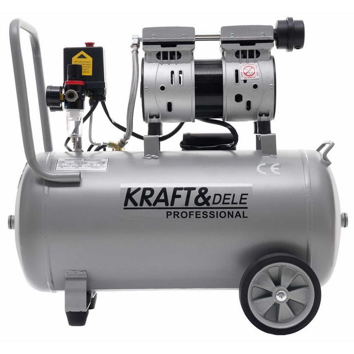 Compresor de aer cu 2 pistoane, 50 litri, 290 l/min, 1,5 kW, Kraft