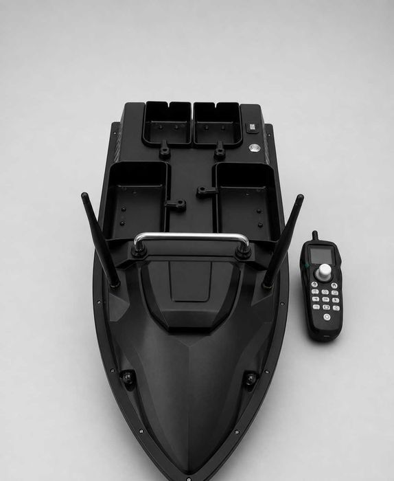 Нов Модел 2026г. Лодка За Захранка Flytec V803 GPS 200 Точки 500 м Обхват 4 Изхвърлящи Коша