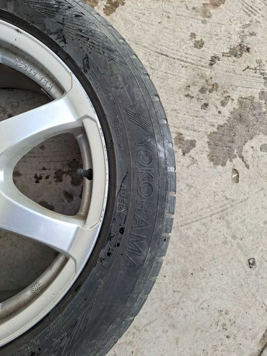 Set Jante Aliaj Anzio 17" + Anvelope Iarnă Yokohama 215/60 R17 (Duster, Qashqai, etc)