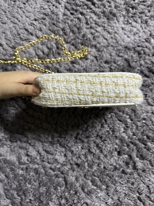 Guess сумочка твидовая