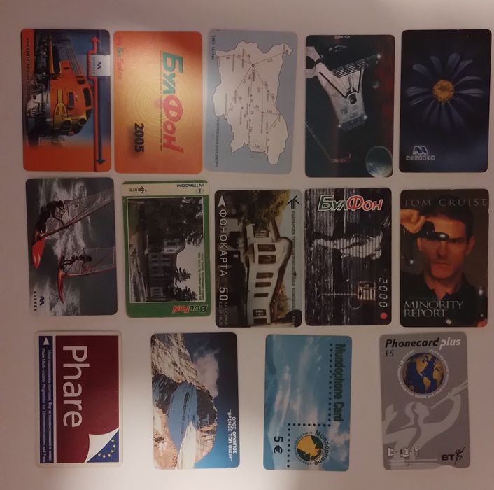 Jameson, фонокарти, календарче, Киндер, Колите