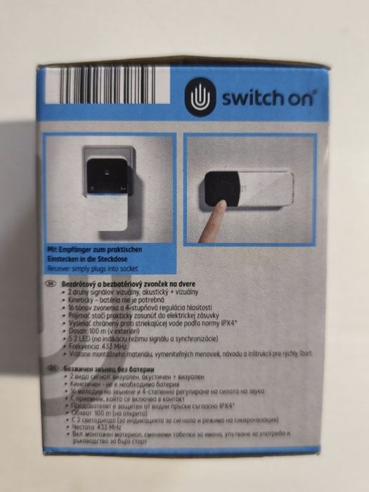 Sonerie wireless, fara baterii. NOU