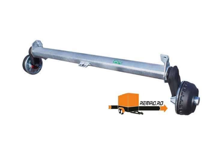 Punte AL-KO cu frână 1350 kg – remorcă, platformă –  1400/1500 mm