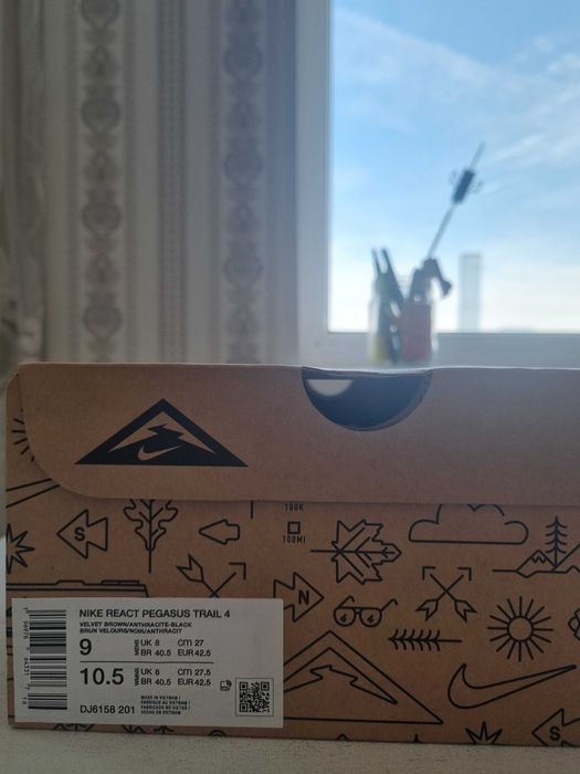 Продам кроссовки Nike Pegasus Trail 4 (US9) Оригинал