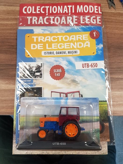 Tractor UTB Deagostini scara 1:43, UTB 650
