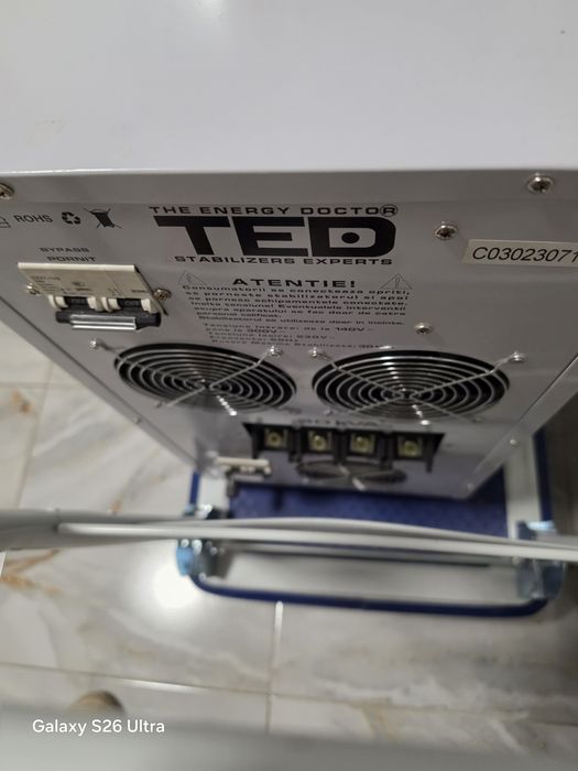 stabilizator de tensiune TED Electric de 30 kVA (model TED000156)