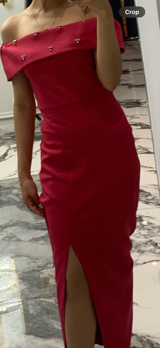 Платье вечернее фукси