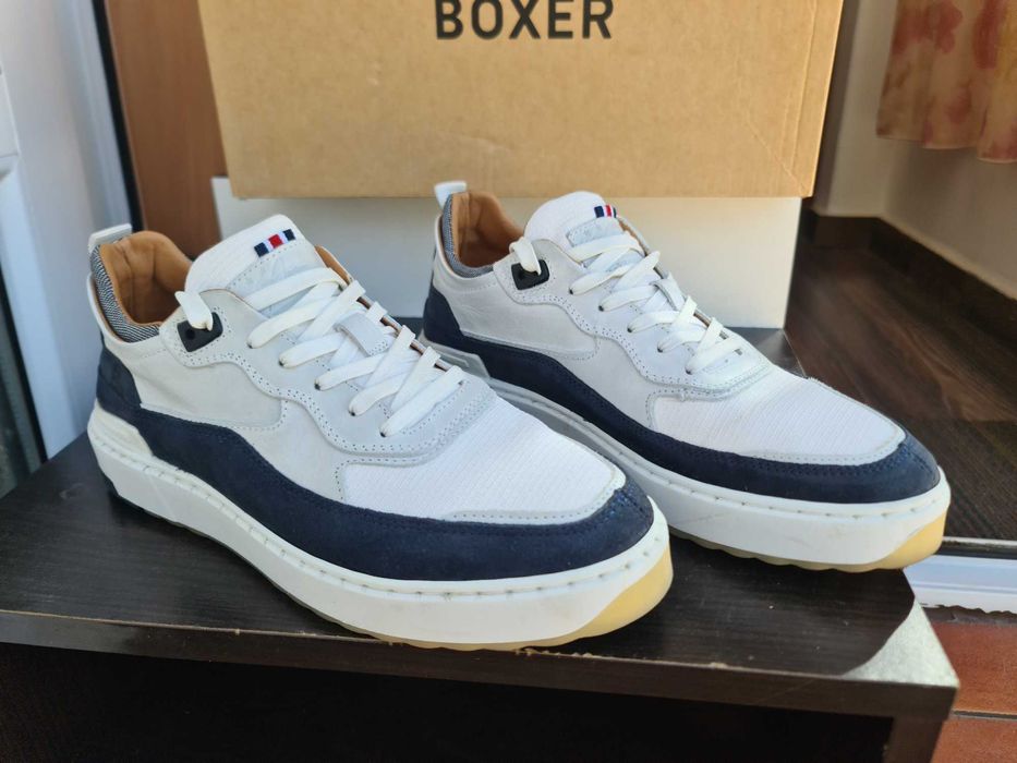 Sneakers din piele întoarsă BullBoxer-NOI