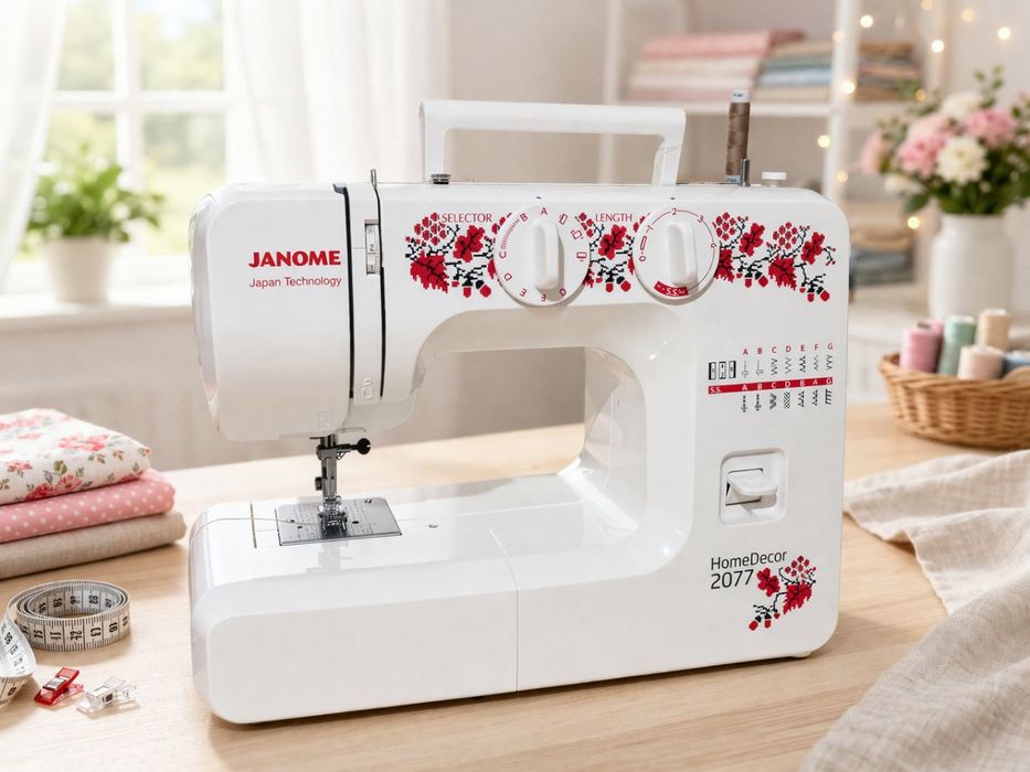 Швейная машинка. Janome 2077