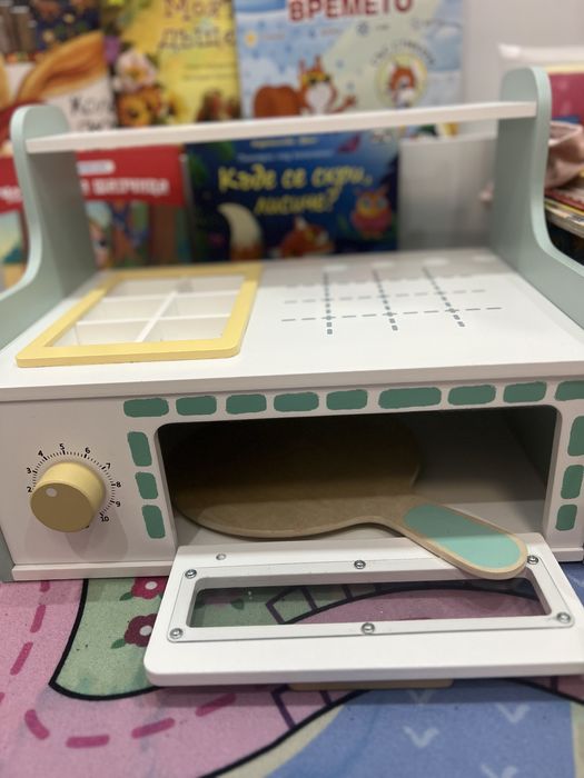 Дървена детска пекарна за пици