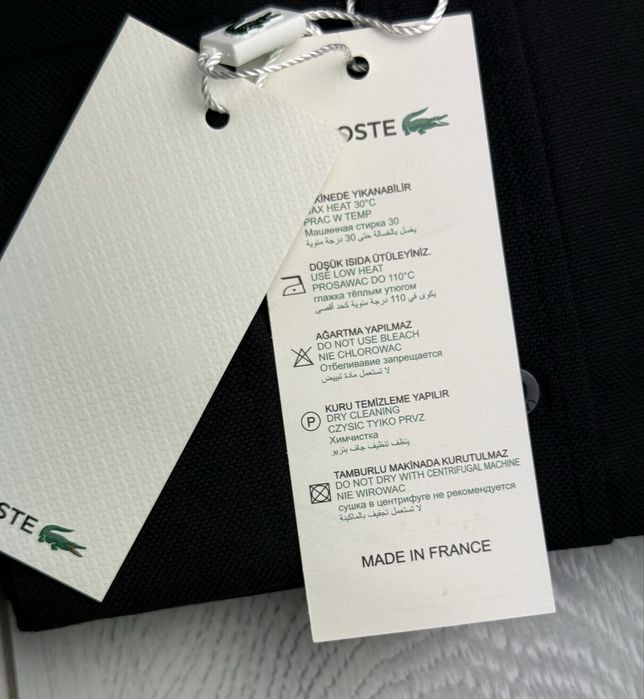 Camasa originala Lacoste cu maneca lunga (M)