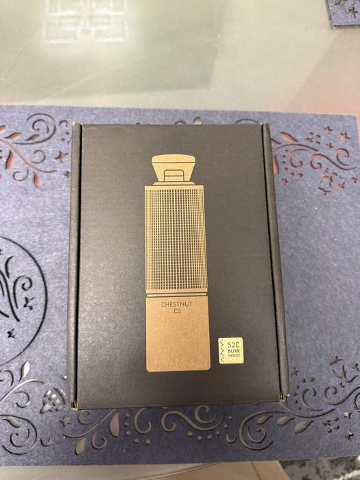 Coffe grinder Chestnut C3S Pro black nou