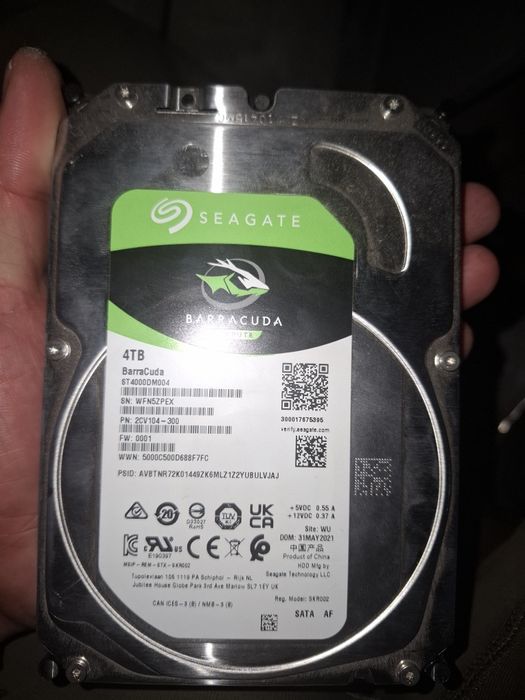 Жесткий диск новый