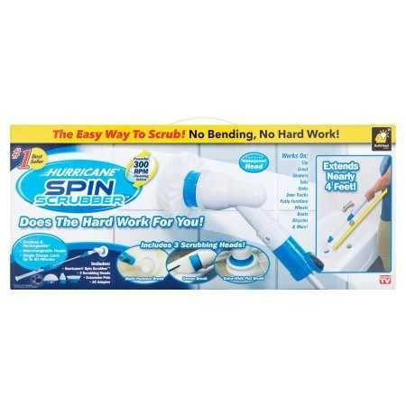 Четка за почистване на баня SPIN SCRUBBER