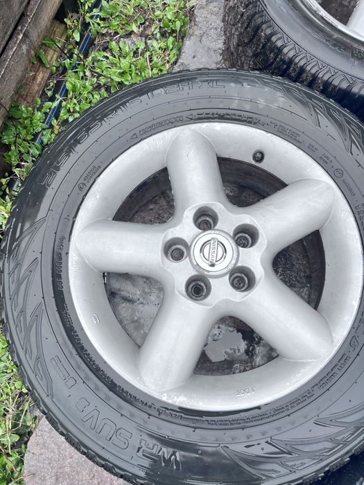 Джанти с гуми nissan x trail t30 215/65/16
