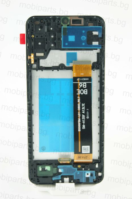 Оригинален дисплей Service Pack Box за Samsung A13 с рамка