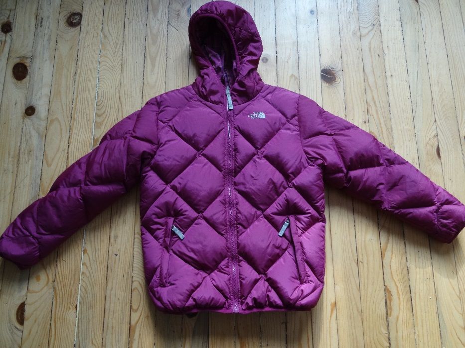 the north face XL детско пухено двулицево