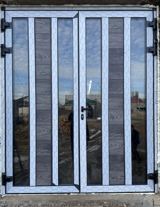 Пластик алюминий окно