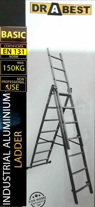 Scari din Aluminiu 3 x 7 trepte POLONIA NOI - 410 Lei Bucata