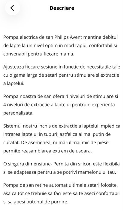 Pompa de sân Philips AVENT
