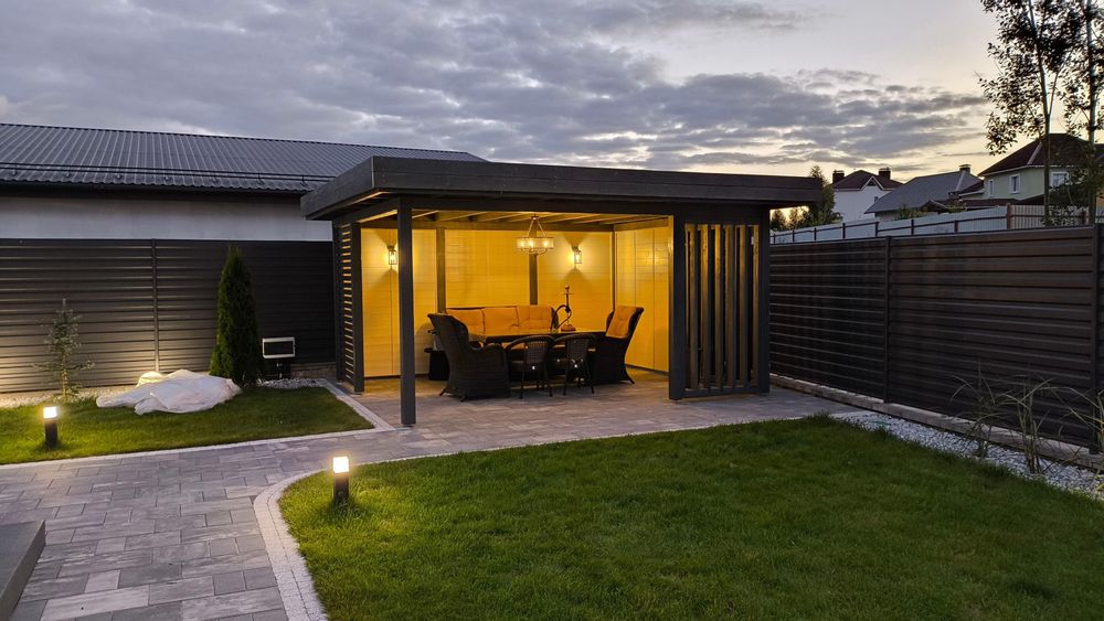 Foișoare terase pergole din lemn