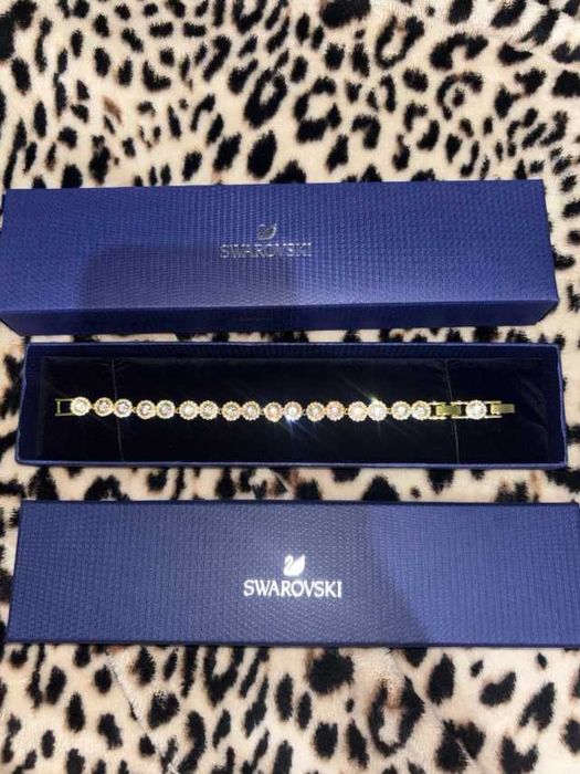 Bratara Swarovski Angelic, Aurie - nouă, în cutie