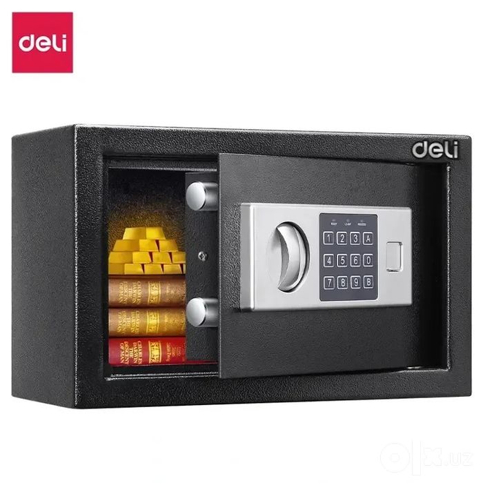 Сейф Deli ET520  компактный и надежный!