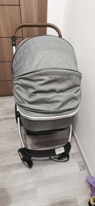 Бебешка количка 2в1 NEXТ - ESPIRO - сива, на повече от двойно по-ниска цена