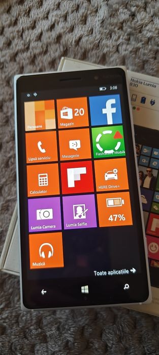Nokia Lumia 830 impecabil.