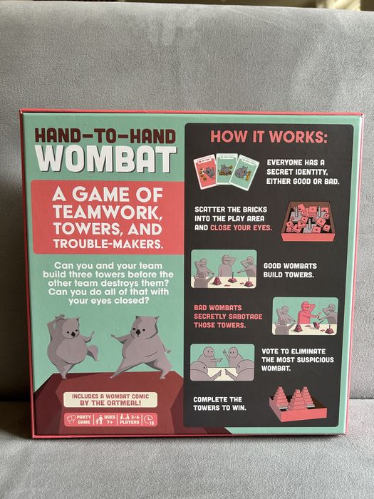 Настолна игра Hand-to-Hand Wombat