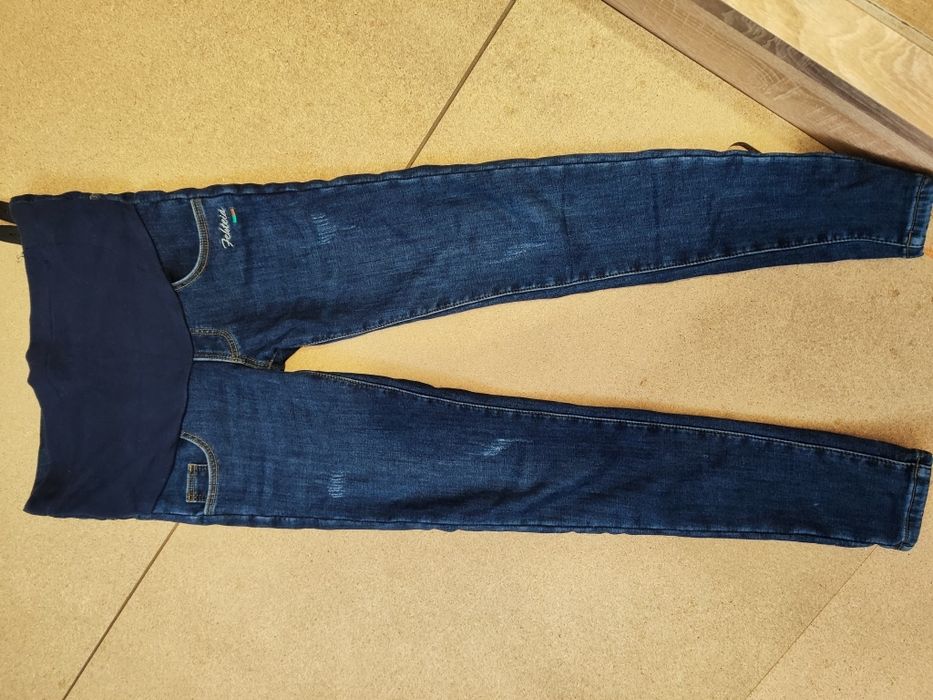 Джинсы для беременных утеплённые